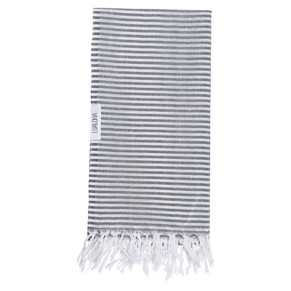 Lualoha Stripes Light Turkish Towel